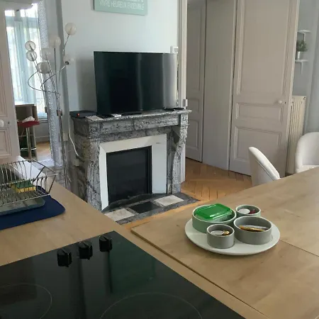 Apartment 4 People+free Street Parking+cosy Centre Ville